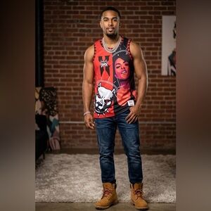 Aliyah & DMX  Graphic Tank SZ XL Hip Hop Shirt 🎙️